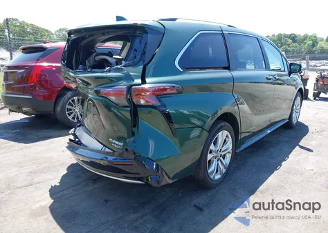 2024 Toyota Sienna Platinum z USA, uszkodzony, nr VIN 5TDERKEC3RS190557